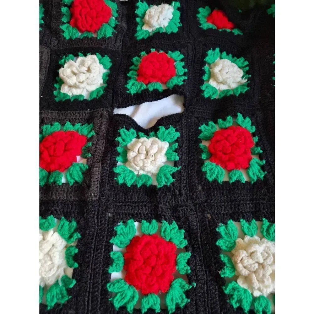 Handmade Crocheted throw